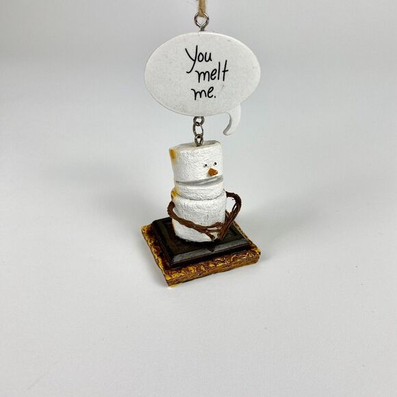 Midwest-CBK The Original S'mores Toasted Christmas Resin Ornament You Melt Me 4" - Picture 7 of 9